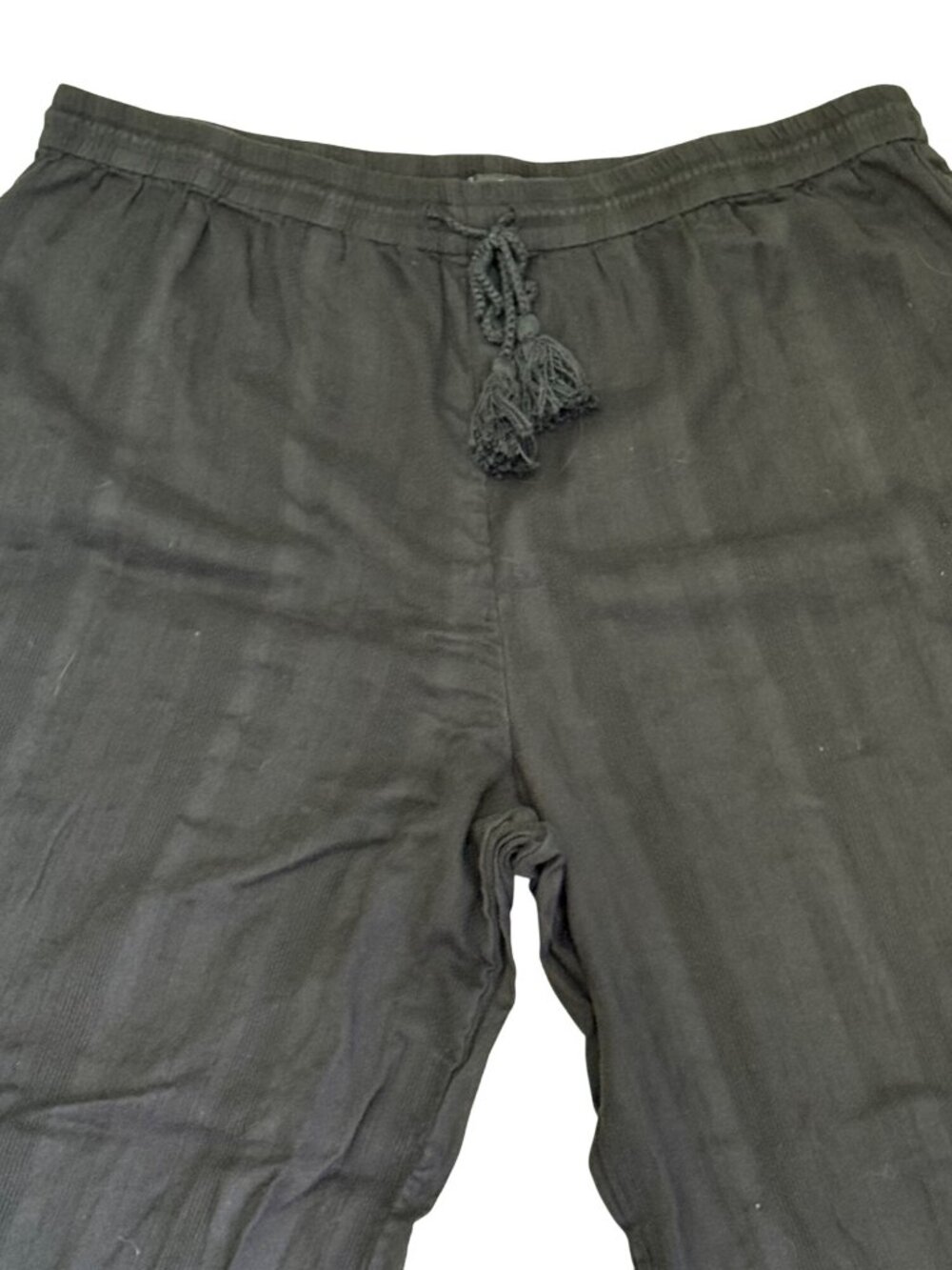 Volcom Wide Leg Drawstring Tassel Beach Pants Plus Size 18W - Picture 7 of 16